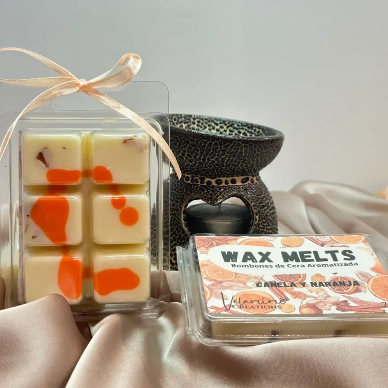 wax melts canela y naranja